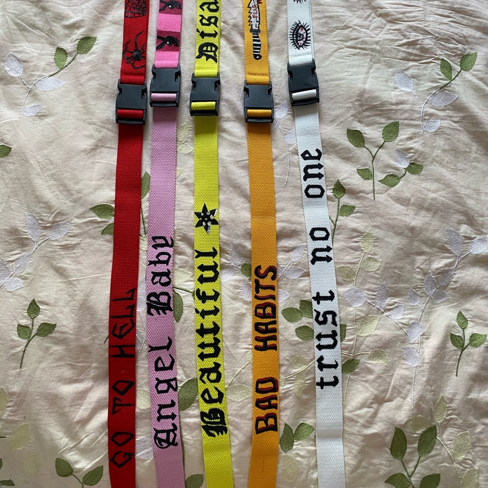 Custom belts new